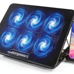 Laptop Cooling Pad LiANGSTAR 6 Fan Adjustable-0