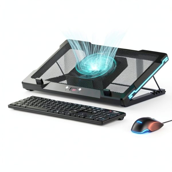 Laptop Cooling Pad DEPGI 5.5in Fan Stand-2