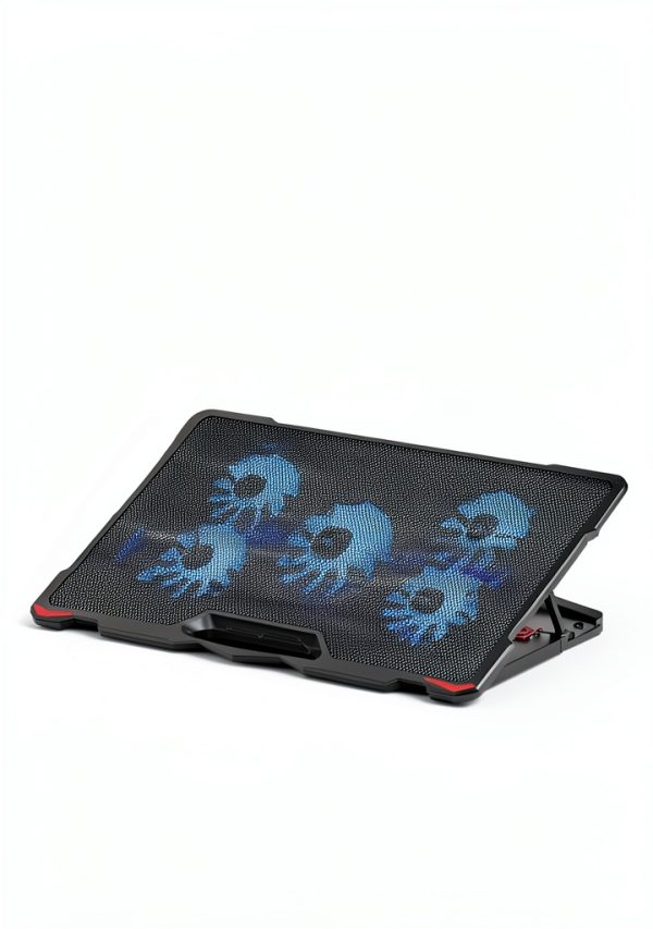AICHESON Laptop Cooling Pad Metal Mesh Red S035-1