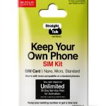 Straight Talk BYOP Sim Card Kit for Cell Phones-0