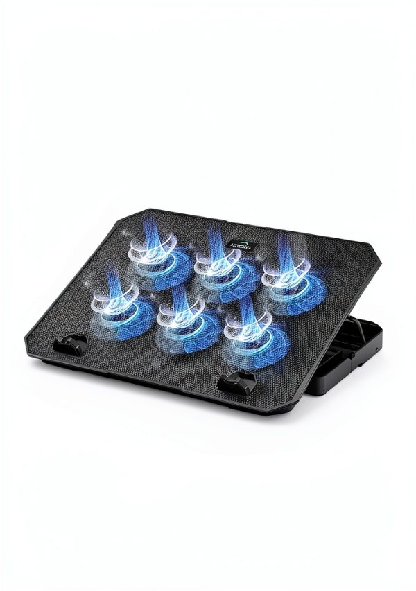 Laptop Cooling Pad AICHESON Blue LED Metal Mesh-7