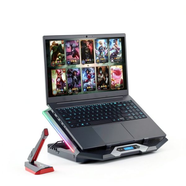 Laptop Cooling Pad ICE COOLEE 8 Fans Adjustable-5