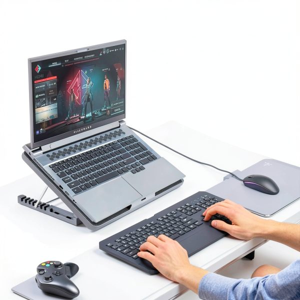 Laptop Cooling Pad LiANGSTAR 6 Fan Adjustable-2