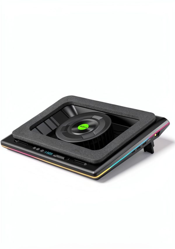 Laptop Cooling Pad llano V12 Black with RGB-2