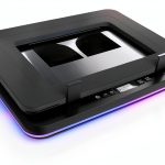 Laptop Cooling Pad KLIM Turbofrost Aluminum Design-0