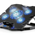 TopMate Gaming Laptop Cooling Pad Blue-0