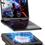 Laptop Cooling Pad IETS GT600V2 RGB Turbo Fan-0