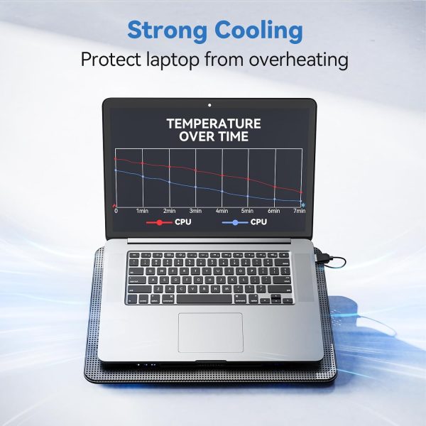 TECKNET Laptop Cooling Pad Black-1