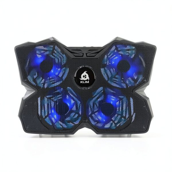 KLIM Laptop Cooling Pad 4 Fan Quiet Design-3
