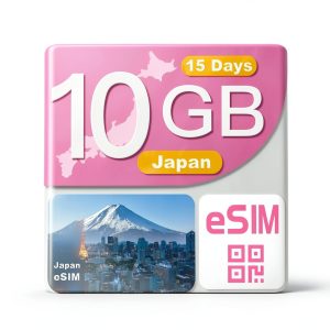 Japan eSIM Urozetta SIM Card 15 Day 10GB Data-0