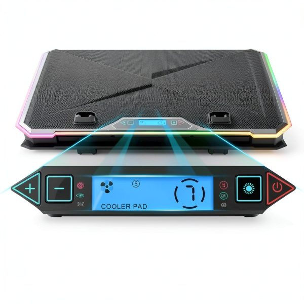 KYOLLY RGB Laptop Cooling Pad Gaming-2