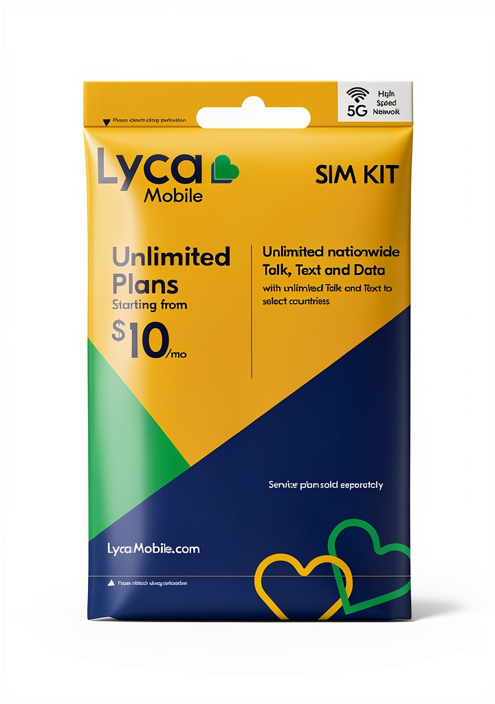 Traveler activating Lyca Mobile SIM on a smartphone in an airport