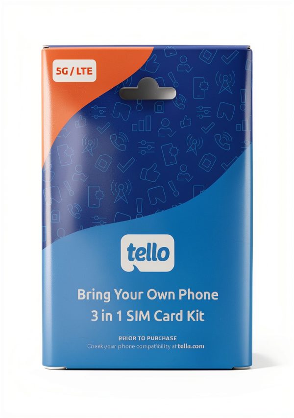 Tello Mobile Universal SIM Card Kit-1