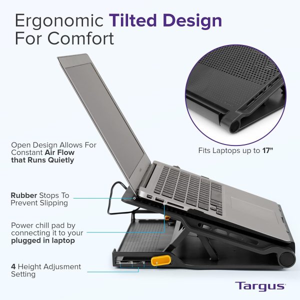 Targus Laptop Cooling Pad for Laptops up to 17 inches-4