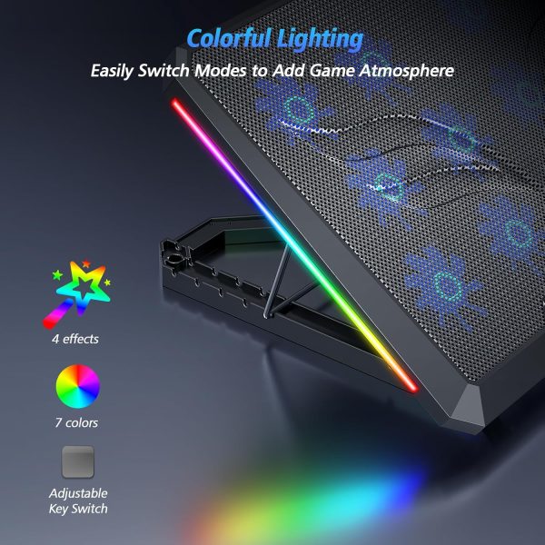 Trullypine Laptop Cooling Pad 12 Fans Design-3