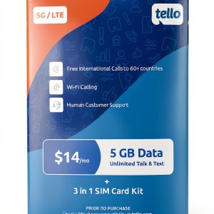Tello Wireless SIM Card Kit for Cell Phones-0