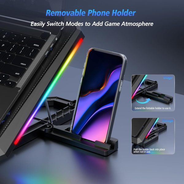 Trullypine Laptop Cooling Pad 12 Fans Design-7