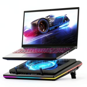 Laptop Cooling Pad llano V12 Black with RGB-0