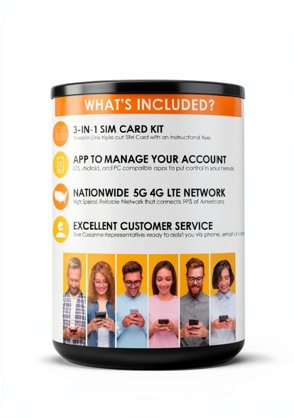SpeedTalk Mobile 50 TALK SIM Card-5
