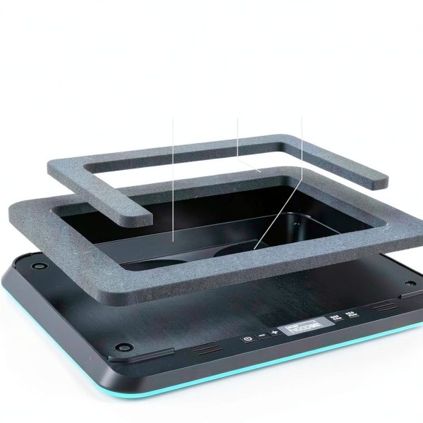 Laptop Cooling Pad KLIM Turbofrost Aluminum Design-3
