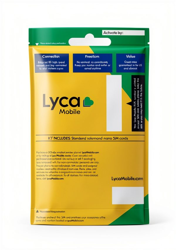 Lyca Mobile Prepaid SIM Card Wireless 3‑in‑1-1