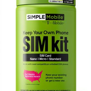 TracFone Simple Mobile Kit Black-0