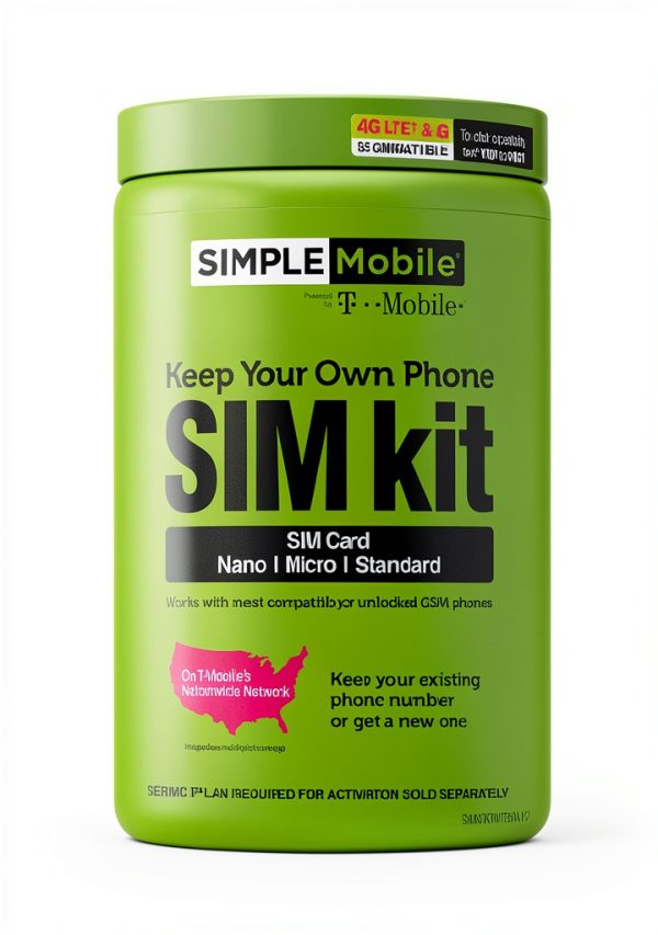 TracFone Simple Mobile Kit Black-0