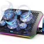 Laptop Cooling Pad KeiBn RGB Metal Design-0