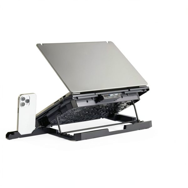 Laptop Cooling Pad WINFII 6 Fan Metal Mesh Design-2