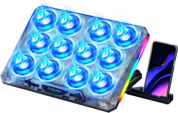 Trullypine Laptop Cooling Pad 12 Fans Design-0