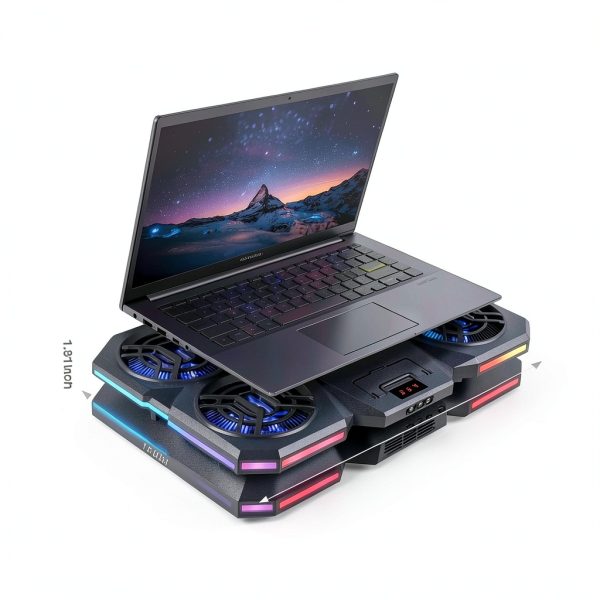QUICARD Laptop Cooling Pad High-Strength Thermoelectric-1