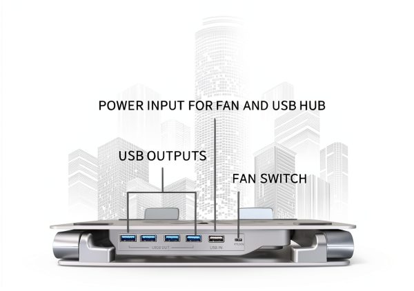 Soundance Laptop Cooling Stand LS2-4