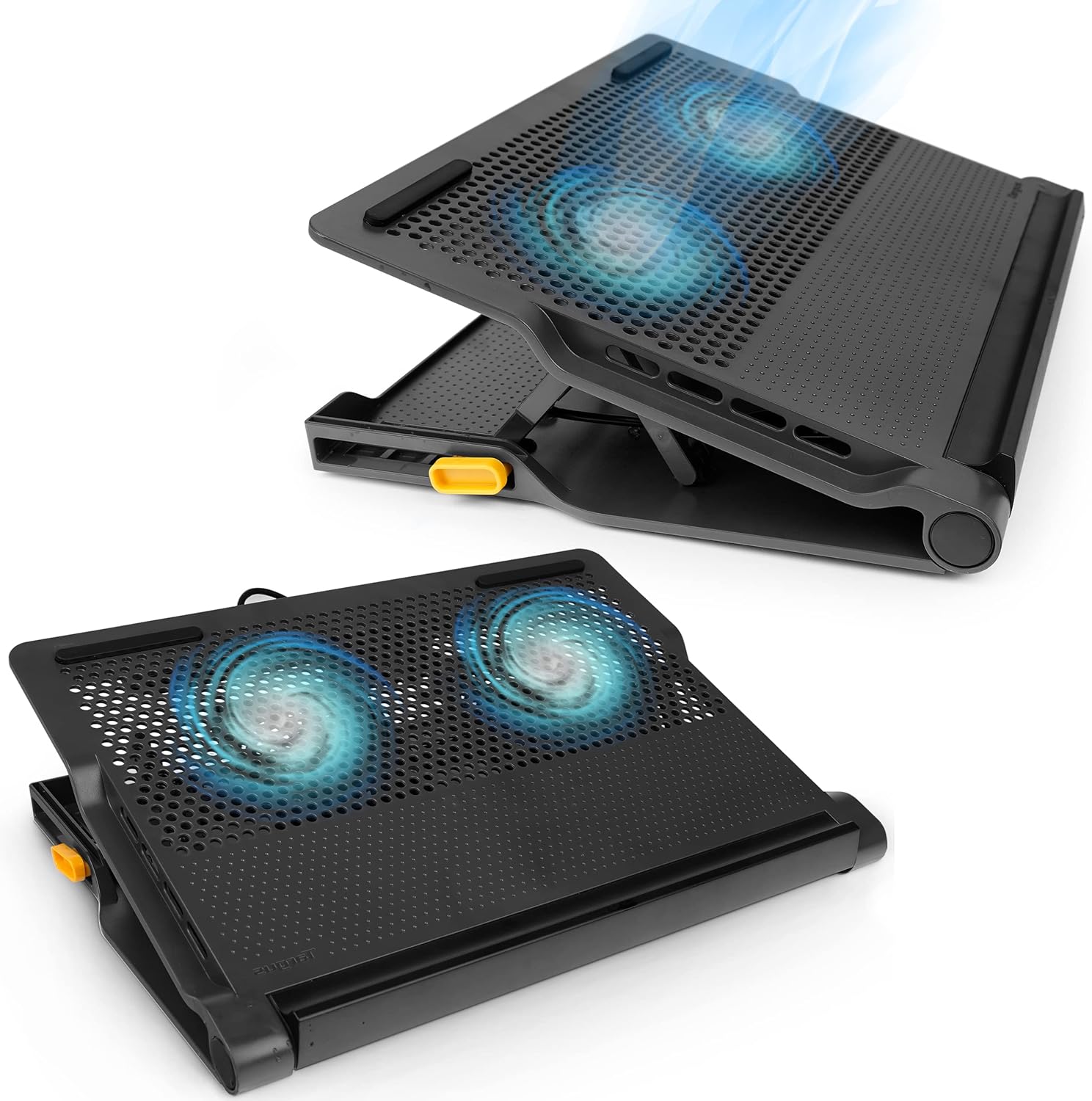 Targus laptop cooling pad in use