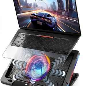 G‑STORY Laptop Cooling Pad Magnetic Fan Adjustable Stand for-0