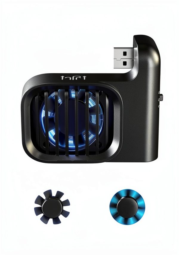WAXITY Switch 2 Dock Fan USB Powered-6