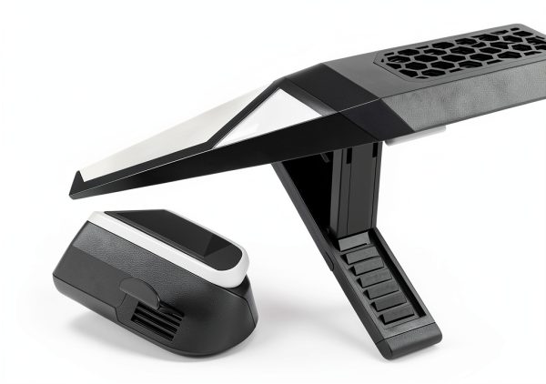 Laptop Cooling Pad AFMAT Twin Turbo Black-4