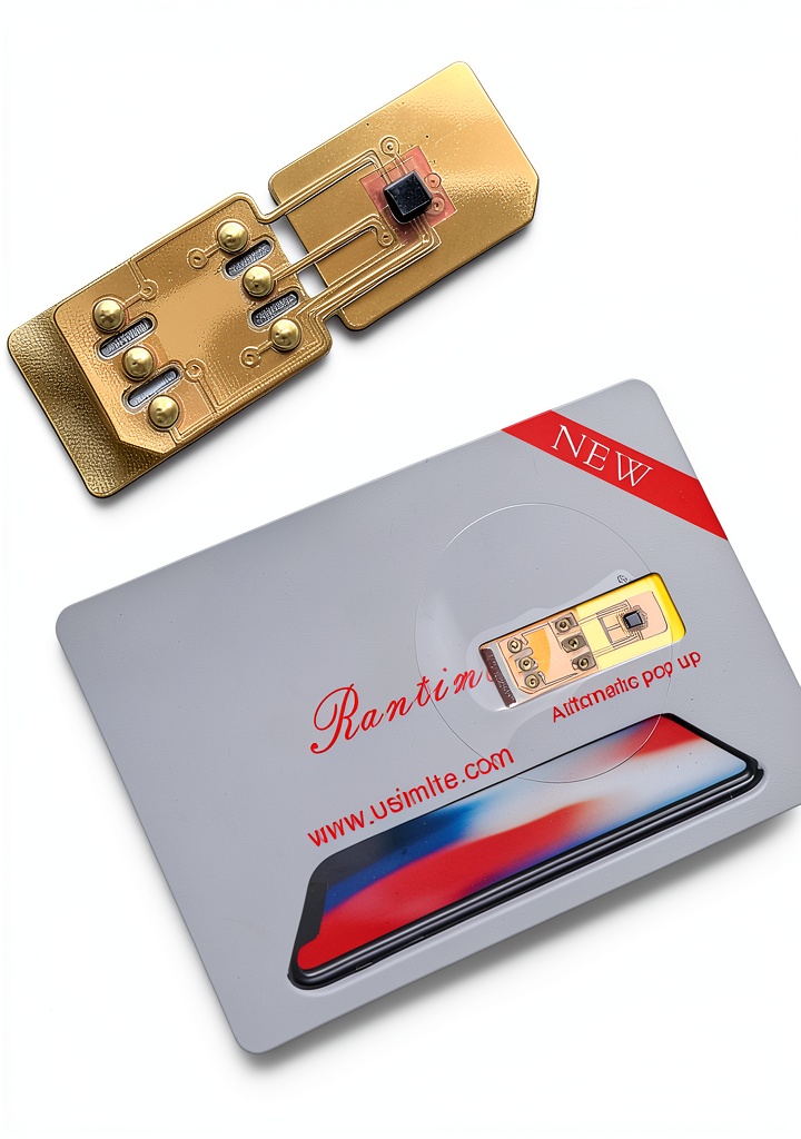 Jowxsx SIM card being inserted into a smartphone