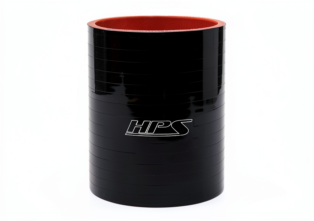 HPS silicone turbo hose installed on a marine engine cooling system