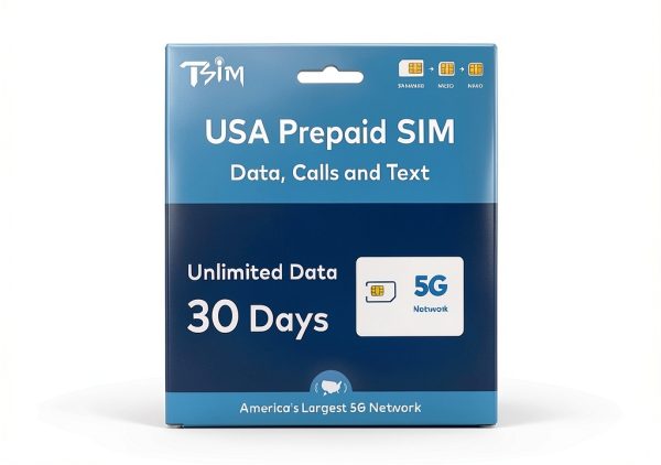 5G US SIM Card Tsim Unlimited Data Phone SIM-0