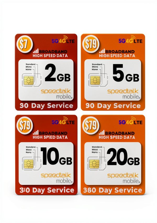 SpeedTalk Mobile 3‑in‑1 SIM Kit Universal-6