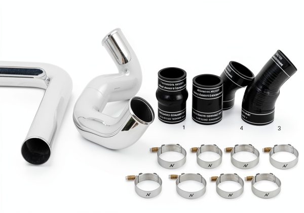 Mishimoto Aluminum Turbo Pipe 3.0" for 2003-2007 Ford 6.0L-3