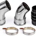 Mishimoto Direct Fit 6.6L Duramax Intercooler Pipe Kit 3.5" DuraCore-0