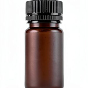 60ML 2OZ Amber Wide Mouth PP Reagent Bottles with PP Caps Pack of 20-0