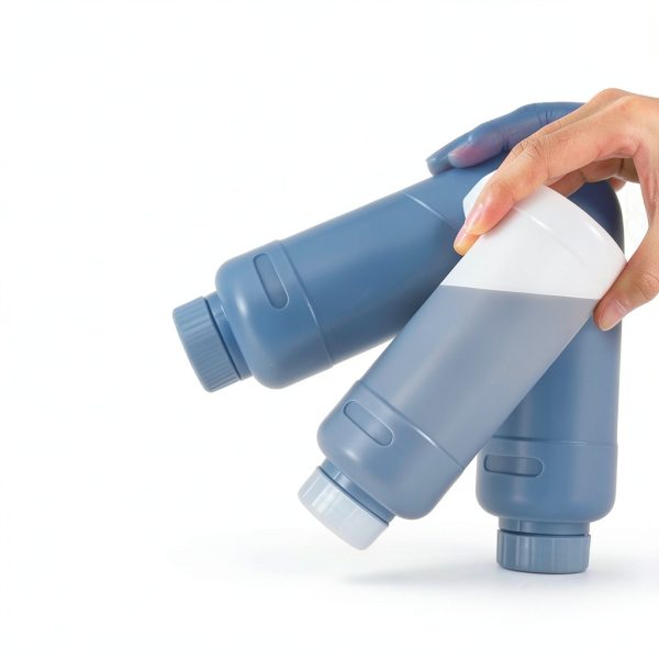 DEMORA 16oz Plastic Bottles HDPE Food Grade Mouth Leak Proof (4 Pack)-5