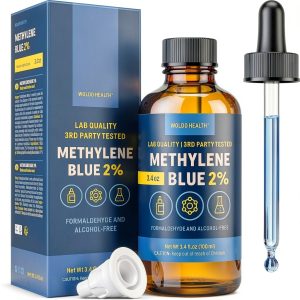 Methylene Blue 2% Drops 3.4 Fl Oz WoldoHealth Purity Formaldehyde-Free-0