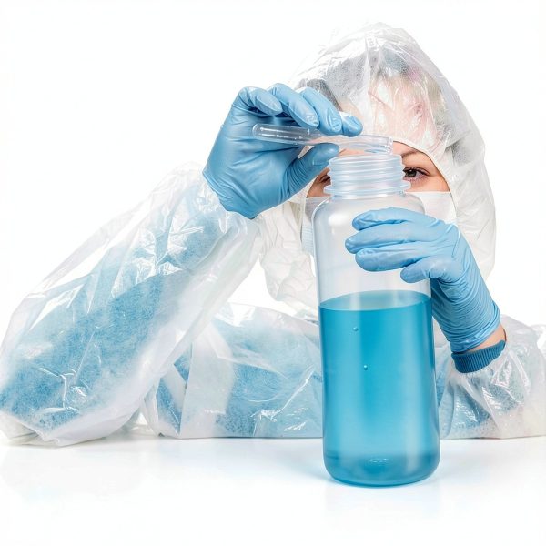 Hoolerry 20pcs 16oz 500ml Plastic Lab Bottles Leak‑Proof Polypropylene-4